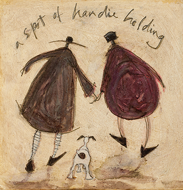 A Spot of Handie Holding Sam Toft